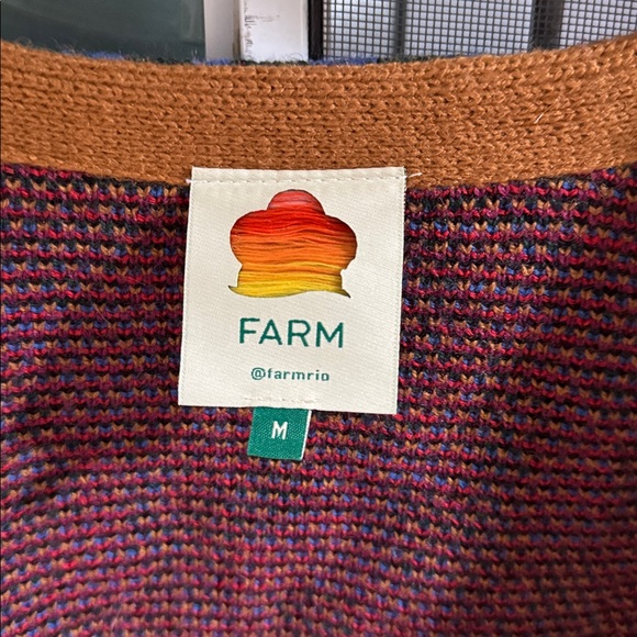 FARM Rio oversize Leopard Pattern Cardigan - Picture 8 of 10